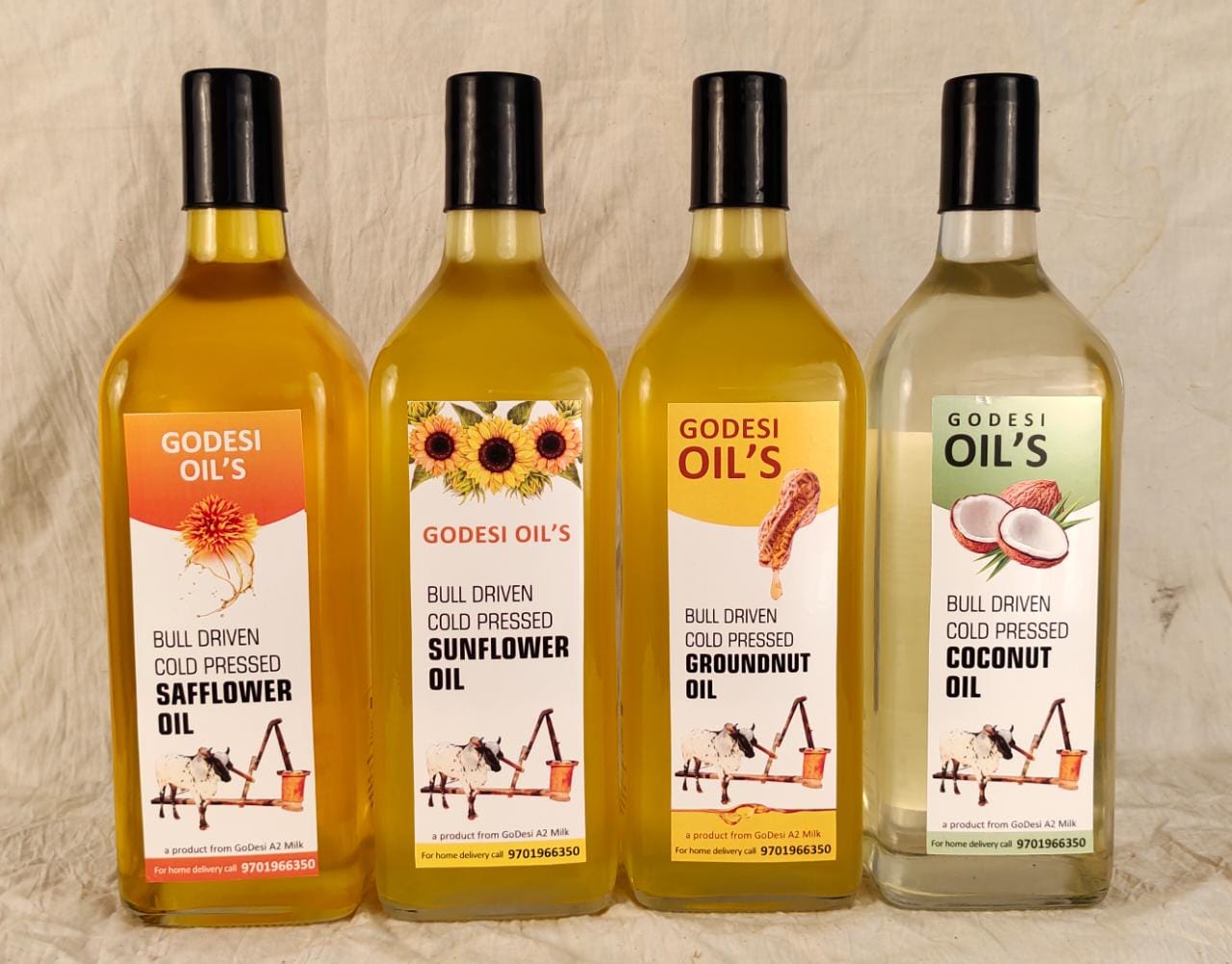 GoDesi Cold Pressed Oil - GoDesiA2Milk